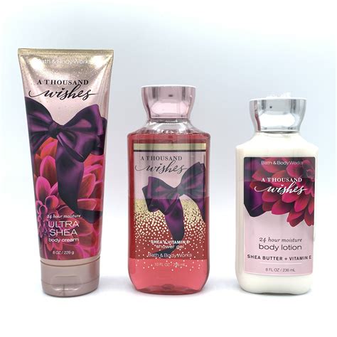 bath and body works products.